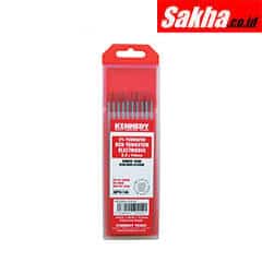 Kennedy KEN8890510K 1 0mm 2 Ceriated Tungsten Electrode-Red Tipped- Pack of 10