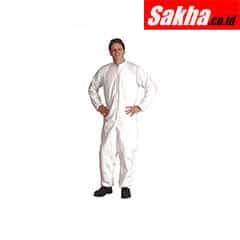 DUPONT IC182BWHMD0025CS Disposable Coveralls with Elastic Cuff