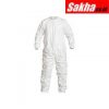 DUPONT IC253BWH2X00250B Coveralls with Elastic Cuff