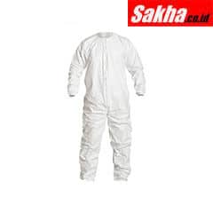 DUPONT IC253BWH2X00250B Coveralls with Elastic Cuff