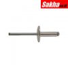 Qualfast QFT6445080M 4 8x20mm Aluminium Large Head Rivet (Box 20)