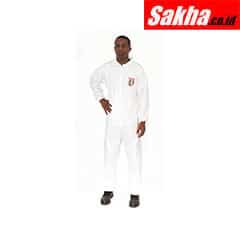 INTERNATIONAL ENVIROGUARD 8013-M Collared Disposable Coveralls with Elastic Cuff