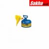 Justrite Type I Steel Safety Can For Kerosene With Funnel, 1 Gallon, Blue
