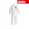 KLEENGUARD 49106 Collared Disposable Coveralls with Elastic