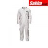 LAKELAND CTL417-4X Collared Disposable Coveralls with Elastic Cuff