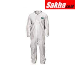 LAKELAND CTL417-4X Collared Disposable Coveralls with Elastic Cuff