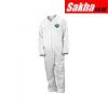 LAKELAND CTL412-XL Collared Disposable Coveralls with Open Cuff