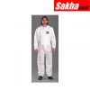 ANSELL 681500PLUS Collared Disposable Coveralls with Elastic Cuff