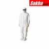 DUPONT IC180SWH2X002500 Hooded Disposable Coveralls with Elastic Cuff