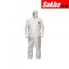 LAKELAND CTL428-2X Hooded Disposable Coveralls with Elastic Cuff