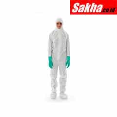 ANSELL S-BDFC Hooded Disposable Coveralls with Elastic Cuff