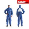 3M 4530-BLK-L Hooded Disposable Coveralls with Knit Material