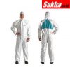 3M 4520-M Hooded Disposable Coveralls with Knit Material