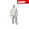 CONDOR 31TU72 Hooded Coveralls with Elastic Cuff, SMS Material