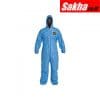 DUPONT PB127SBULG002500 Hooded Disposable Coveralls