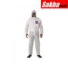 ANSELL 68-1500 Hooded Coveralls with Elastic Cuff