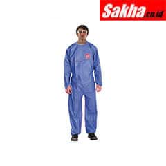 ANSELL 68-1500 PLUS FR Collared Coveralls with Elastic Cuff, FR SMMS
