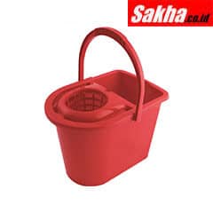 Cotswold COT9075570K 15ltr Plastic Mop Bucket Red