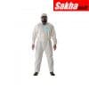 ANSELL 68-2000 Hooded Coveralls with Elastic Cuff