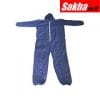 CONDOR 26W822 Hooded Disposable Coveralls with Elastic Cuff