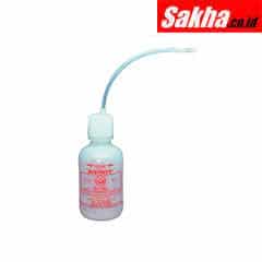 Justrite Dispensing Bottle With Flexible Tube For Flammable Liquids 16 Ounce, Polyethylene, White