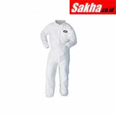 KLEENGUARD 10636 Collared Disposable Coveralls with Elastic Cuff