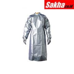 HONEYWELL SSCA XL Chemical Resistant Sleeve Apron, Silver, 60 Length, 38