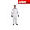 LAKELAND CTL428V-MD Hooded Disposable Coveralls with Elastic Cuff