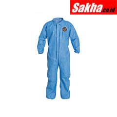 DUPONT PB125SBUXL002500 Collared Disposable Coveralls