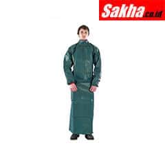 SELL 68-4000 Chemical Resistant Apron, Green, 64 Length