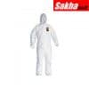 KLEENGUARD 49113 Hooded Disposable Coveralls with Elastic CuffKLEENGUARD 49113 Hooded Disposable Coveralls with Elastic Cuff