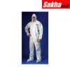 LAKELAND C44414-4X Hooded Chemical-Resistant Coveralls with Elastic Cuff