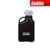 Justrite Carboy, 5 L, Polypropylene (PP), Dark Amber, 83mm Cap