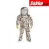 DUPONT RF600TSV4X000100 Collared Disposable Coveralls with with Attached