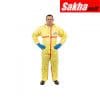 CHEMSPLASH 7012YT-M Collared Chemical Resistant Coveralls with Elastic