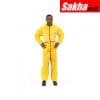 CHEMSPLASH 7013YT-M Collared Chemical Resistant Coveralls with Elastic Cuff