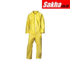 CONDOR 30LV03 Coveralls with Open Cuff, Chem Basic