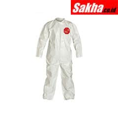 DUPONT SL120BWH2X001200 Coveralls with Open Cuff