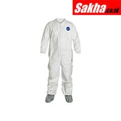 DUPONT TY121SWHXL0025NS Coveralls XL