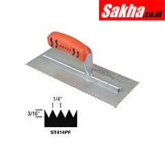 SUPERIOR TILE CUTTER INC. AND TOOLS ST414PF Trowel