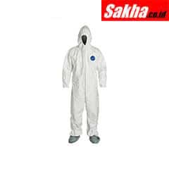 DUPONT TY122SWH4X0025VP Coveralls 4XL