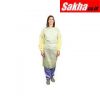 TIDI PRODUCTS 8570 Gown Yellow PK100