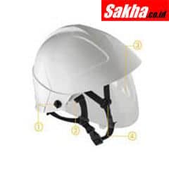 Catu MO-185-BL Helmet with Built-in Face Shield