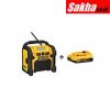 DEWALT DCR018-DCB203 Jobsite Radio Kit