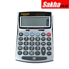 Edison EDI8250090K 12-Digit Large Lcd Calculator