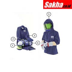 Catu KIT-ARC-12-J Arc Flash Jacket and Protective Coverall Kits