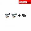 MAKITA XAG11Z - XAG11Z + BL1840B-2 Cordless Angle Grinder Kit