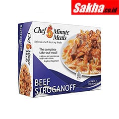 CHEF 5 MINUTE MEALS FMM1008-12 Beef Stroganoff Meal