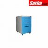 KOZURE KL-3DW Small Cabinet Caster with 3 Drawers