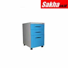 KOZURE KL-3DW Small Cabinet Caster with 3 Drawers